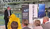 Konserndirektør med ansvar for forskning og innovasjon i Rolls-Royce-konsernet, Ric Parker, talte under signeringen av en ny 10-årsavytale for Rolls-Royce University Technology Centre med NTNU og Marintek i Trondheim.