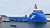 Forsyningsskipet Farland skal etter noen måneder i opplag bygges om fra tjenester for olje- og gassindustrien til fornybarindustrien. Skipet er av PX 121 design med en lengde på 83 meter, 15 meters bredde og et dekksareal på 850 kvadratmeter.