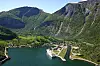 Cruiseskipstrafikken og annen skipsfart med turister inn i fjordene bringer med seg mye luftforurensning. Bilde: Flåm Utvikling