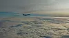 En B-1B Lancer sørvest i Norge 26. februar. Foto: Airman 1st Class Colin Hollowell