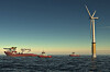 Hywind-turbinen skal taues fra Finland til Stavanger og deretter til Karmøy.