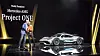 Dr. Dieter Zetsche, Vorstandsvorsitzender der Daimler AG und Leiter Mercedes-Benz Cars, und der dreifache Formel 1-Weltmeister Lewis Hamilton stellen am Vorabend der IAA das Showcar Mercedes-AMG Project ONE vor. Dr. Dieter Zetsche, Chairman of the Board of Management of Daimler AG and Head of Mercedes-Benz Cars, and the three-time world champion of the Formula 1, Lewis Hamilton, present the show car Mercedes-AMG Project ONE during the eve of the IAA.