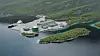 Fortescues illustrasjon av det planlagte hydrogen/ammoniakk-anlegget i Bremanger.