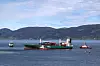 Konteinerskipet NCL Salten trukket fra grunn og er ute i sjøen igjen. Det 135 meter lange skipet gikk natt til torsdag på grunn i Trondheimsfjorden utenfor Byneset.