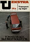 En annonse for Toyota Hiace i 1977. Faksimile: TU arkiv