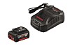 Kraftpakke: Bosch har hevet batterilista til 6 Ah på sitt nye 18 volt batteri og kansert en mini hurtiglader som kan ta seg av alt fra 14,4 volt til 36 volt batterispenning.