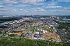 Flyfoto av raffineriet i Kapotnja i Moskva i 2017. Foto: A.Savin/Wikimeidia (Free Art License)
