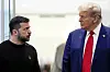 USAs president Donald Trump har fått et anstrengt forhold til Ukrainas president Volodymyr Zelenskyj.