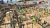 Betongarbeidere på befaring før Norges høyeste bygning skal reises på knappe to måneder.