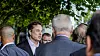 Elon Musk i pressemylderet på ONS i Stavanger.