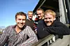 Masterstudentene Stein Erik Meinseth (t.v.), Geir Haaland, Roger Alsaker og Jarle Rød ved Universitetet i Stavanger er glade for at de kan velge og vrake i gode jobber. De velger arbeidsgivere som både tilbyr god lønn og gode og spennende karrieremuligheter.