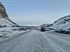 Ny vei: Fra tunnelåpning og ut av Skarvbergvika bygges det også ny E69.