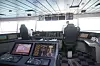Det er ikke så mye papirkart igjen på brua på Anthem of the Seas.