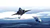 Illustrasjon av F-35A som slipper to JSM fra buken/våpenrommet.