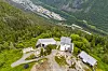 Krossobanen med Rjukan sentrum i bakgrunnen, 13. juli 2024. Statens jernbanetilsyn stengte to-tausbanen med umiddelbar virkning 19. juni.