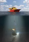 Konseptet til Optime Subsea Services er å bruke mindre og rimeligere fartøy til subseainstallasjoner. Foto: Optime Subsea Services