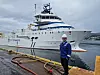 Prosjektleder Alen Nuhic er svært fornøyd med ombyggingsprosjektet av Vega II. Foto: Green Yard Kleven