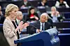 EU-kommisjonens president Ursula von der Leyen høster storm for sine trusler om å trekke en lov mot grønnvasking.