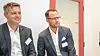 Audis drivlinje- og elektrifiseringseksperter Günther Mendl og Sigfried Pint. Foto: Marius Valle