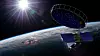 Mikrosar er en radarbasert jordobservasjonssatellitt som kan overvåke jorden uansett lysforhold eller vær. Foto: Surrey Satellite Technology Ltd. / Space Norway
