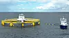 Ferdigprodusert: En brønnbåt henter laks fra merden. Fisken sendes i store slanger fra merd til båt før den fraktes til landanlegget for slakting. Foto: Ocean Farming