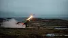 Luftvernbataljonen fra 133 luftving Evenes skyter skarpt med Nasams på Nordmela rakettskytefelt under øvelse Formidable Shield 2023 i mai. Foto: Martin Mellquist / Forsvaret