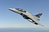 TRIKSET VEKK? John Berg hevder i ny bok at tilbudet fra Lockheed Martin ble satt kunstig lavt for å få Gripens Jas-39E/F ut av kampflykampen. Bildet viser NG-demonstratoren fra Saab, basert på Jas-39D.