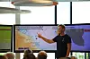 Operatøren kan via et 'dashboard' sette 'waypoints' og bestemme hastighet imellom dem og fastsette avviksgrenser. Dette er ideer Kongsberg Maritime vil bygge videre på. Foto: Tore Stensvold