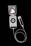 VINNEREN: Vscan er liten og portabel. Designet minner om en iPod og utviklerne innrømmer at de har latt seg inspirere av Apple.