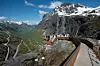 Utsikt over Trollstigen. Foto: Frid-Jorunn Stabell/Statens vegvesen.