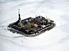 Kunstig øy Øy: BP har bygget en kunstig øy for å beskytte Northstar-installasjonen.