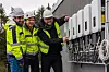 Flate næringstak er enkle å ta i bruk til solkraftproduksjon. Vekselretterne plasseres oftest utendørs. Foto: Delta V