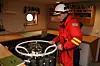 Overingeniør Svenn Ove Linde i laboratoriet om bord i forskningsskipet R/V Gunnerus.