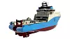 Maersk-fartøyene skal ha en vinsj på 500 tonn og er designet for dypvannsoperasjoner.