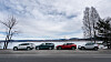 Biltest, elektrisk suv. Volkswagen ID.4, Ford Mustang Mach-E, Skoda Enyaq, Volvo XC-40.