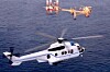FEIL MED DRIVSTOFFTILFØRSELEN: Et helikopter av denne typen, EC 225, måtte foreta en kontrollert nødlanding på Jæren lørdag.