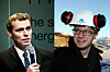 SVs Snorre Valen (t.h.) mener olje- og energiminister Ola Borten Moe går mot sin egen oljemelding med uttalelsene i DN denne uken.