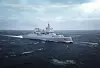 Det tyske fregattkonseptet F127. Illustrasjon: Thyssen Krupp Marine Systems