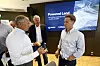 Christian Rynning-Tønnesen, Stian Jenssen og Kristian Røkke under Akers fremleggelse av KI-planer i Narvik.