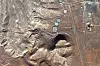 Et satellittbilde viser ubegravde tunnelinnganger ved Isfahan atomkraftverk fra 11. november 2024. Det er i dette området Iran har sitt største anlegg for anriking av uran og som fikk store ødeleggelser under krigen i juni i fjor.