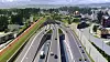 Også ved Strand blir det lokk over E18. Det blir også sykkelveg med høy standard. Foto: ViaNova Plan og Trafikk