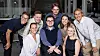 De åtte studentene som klekket ut ideen med VeriTwin: Fra venstre bak: Karlis Eiduks, Peder Solem Nervik, Gunnar Hole Gjengedal, Rakel Rønning Ramsdal og Vetle Pedersen Skaset. Foran fra venstre: Agathe Schøne Vogtengen, Vegard Berge og Mayvi Måna Garseth.