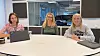 I TUs første episode i podkasten Teknisk sett karriere snakker journalistene Kjersti Flugstad Eriksen (t.v.) med Tuva Strøm Johannessen (t.h.) med karriereveileder Elaine Bloom om hva du bør gjøre for å sikre at du finner deg ny jobb dersom du plutselig blir arbeidsledig.