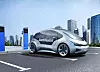 Fremtiden er elektrisk , oppkoblet og autonom og uten rekkeviddeangst. Foto: Bosch