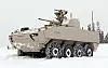 Mowag Piranha 3 med Kongsbergs ubemannede tårn (MCT-30). Foto: General Dynamics European Land Systems