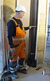 Tratec bruker både Asto og Wafix avløpsrør på dette prosjektet.