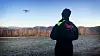 Her foretar Nordic Unmanned en av testflyvningene i Sandnes. Foto: Jon Moe, Kartverket