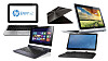 En rekke produsenter slipper hybrider og laptoper med den nye Broadwell Core M-prosessoren de neste månedene. Oppe fra venstre: HP Envy x2, Asus Zenbook UX305 og Acer Aspire Switch 12. Nede fra venstre: Lenovo Thinkpad Helix 1 og Dell Latitude 13 i 7000-serien.