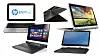 En rekke produsenter slipper hybrider og laptoper med den nye Broadwell Core M-prosessoren de neste månedene. Oppe fra venstre: HP Envy x2, Asus Zenbook UX305 og Acer Aspire Switch 12. Nede fra venstre: Lenovo Thinkpad Helix 1 og Dell Latitude 13 i 7000-serien.