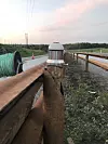 Skiftes ut: På strekningen Dal til Minnesund må ledelysene skiftes ut i tillegg til elektronikken som ligger i kummer langs E6. Foto: Statens Vegvesen